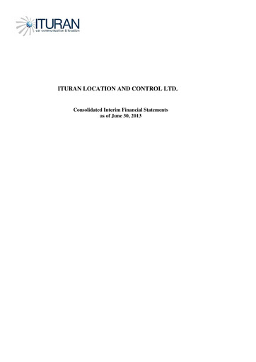 Thumbnail Ituran Financial Statement 2013-h1