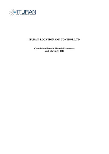 Thumbnail Ituran Financial Statement 2013-q1