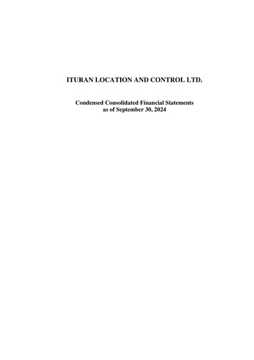 Thumbnail Ituran Financial Statement 2024-9m