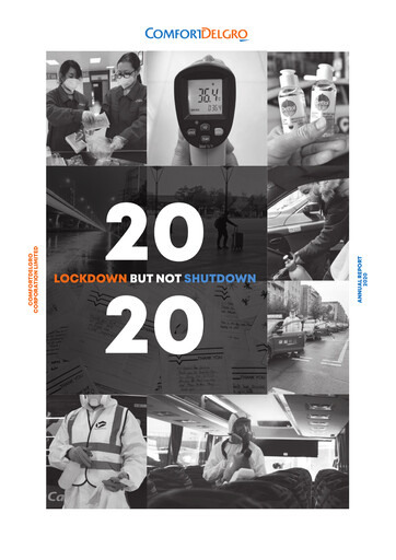 Thumbnail ComfortDelGro Annual Report 2020