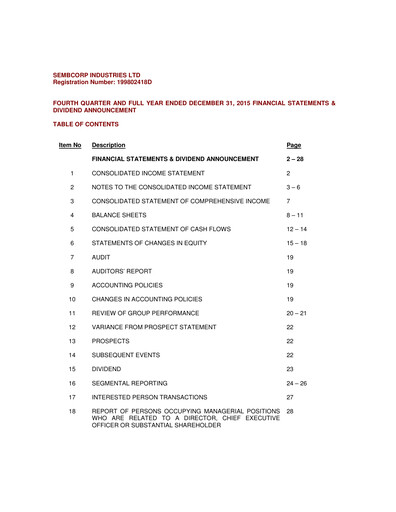 Thumbnail Sembcorp Financial Statement 2015