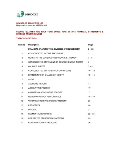 Thumbnail Sembcorp Half-year Report 2015-h1