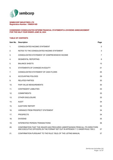 Thumbnail Sembcorp Half-year Report 2024-h1