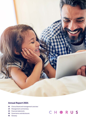 Thumbnail Chorus Annual Report 2021