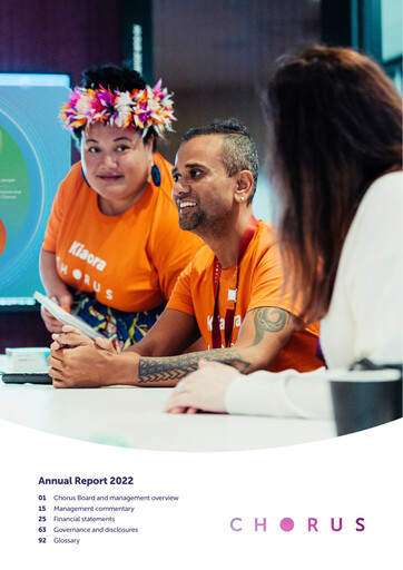 Thumbnail Chorus Annual Report 2022
