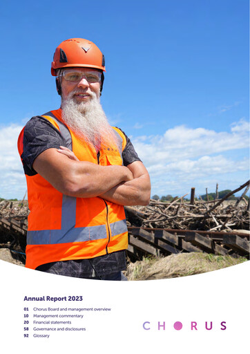 Thumbnail Chorus Annual Report 2023
