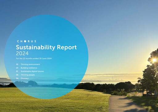 Miniature Chorus Rapport de durabilité 2024