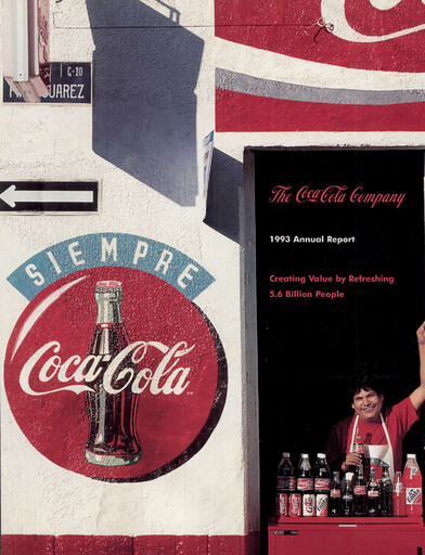 Vorschaubild Coca-Cola Jahresbericht 1993