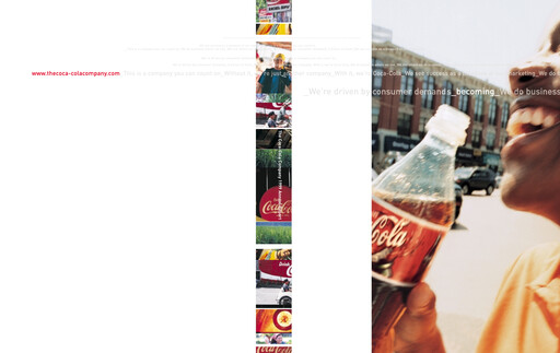Vorschaubild Coca-Cola Jahresbericht 1999