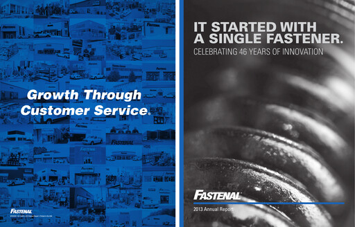 Thumbnail Fastenal Annual Report 2013