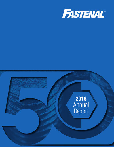 Thumbnail Fastenal Annual Report 2016
