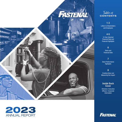Thumbnail Fastenal Annual Report 2023