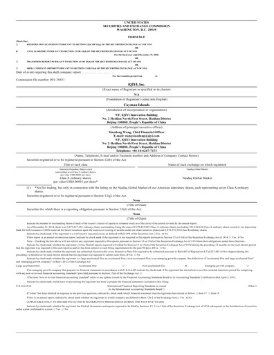 Thumbnail iQIYI Annual Report 2018