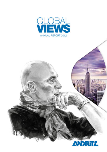 Thumbnail Andritz Annual Report 2012