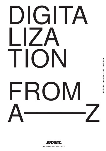 Thumbnail Andritz Annual Report 2017