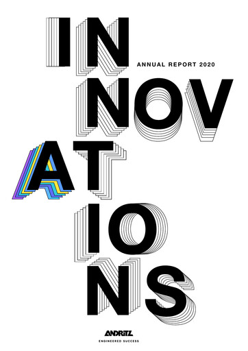 Thumbnail Andritz Annual Report 2020