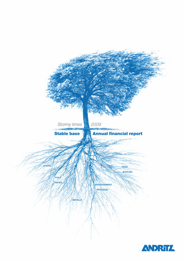 Thumbnail Andritz Financial Statement 2009