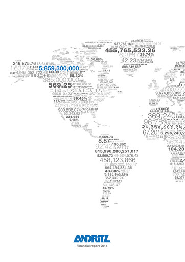 Thumbnail Andritz Financial Statement 2014