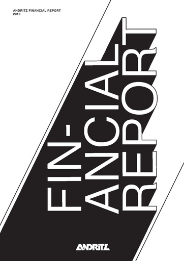 Thumbnail Andritz Financial Statement 2018