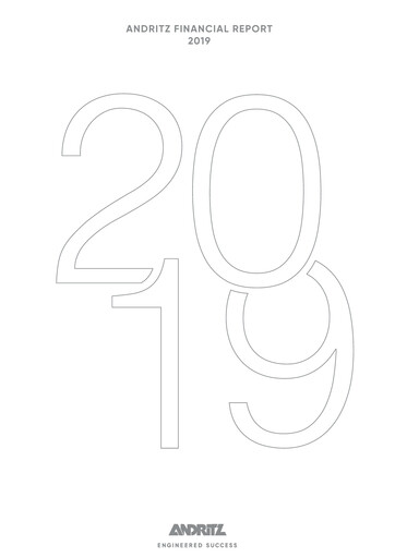 Thumbnail Andritz Financial Statement 2019