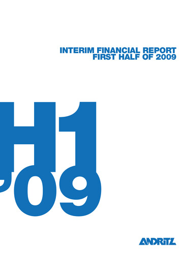 Thumbnail Andritz Half-year Report 2009-h1