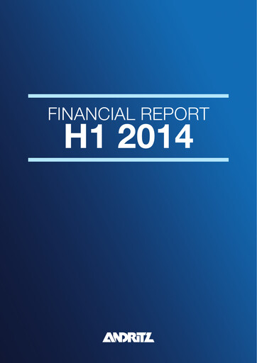 Thumbnail Andritz Half-year Report 2014-h1