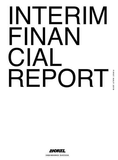 Thumbnail Andritz Half-year Report 2018-h1