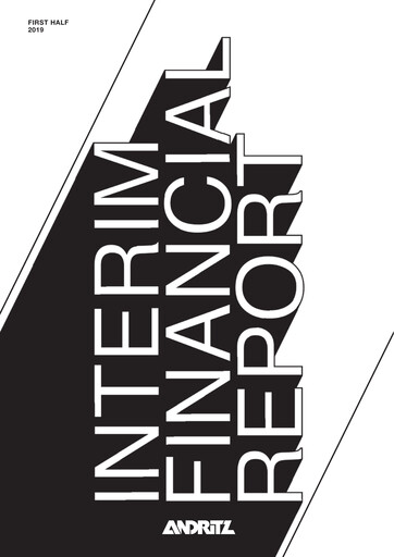 Thumbnail Andritz Half-year Report 2019-h1