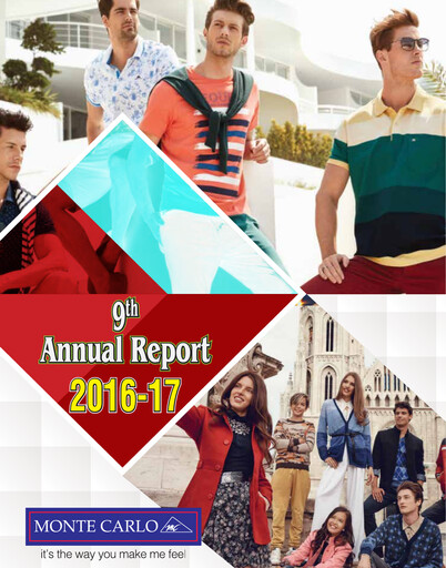 Thumbnail Monte Carlo Fashions Annual Report 2016-2017