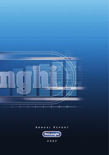 Thumbnail De' Longhi Annual Report 2002