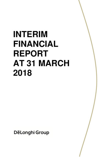 Thumbnail De' Longhi Quarterly Report 2018-q1