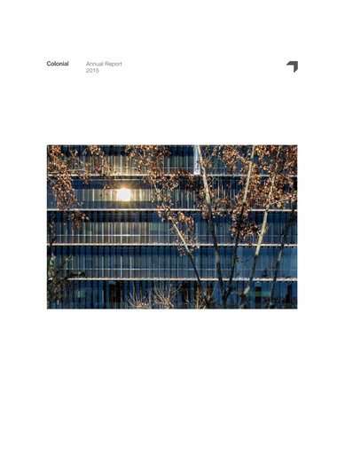 Thumbnail Inmobiliaria Colonial
 Annual Report 2015