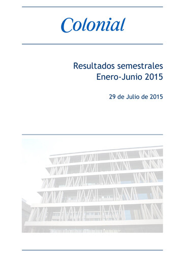 Thumbnail Inmobiliaria Colonial
 Half-year Report 2015-h1