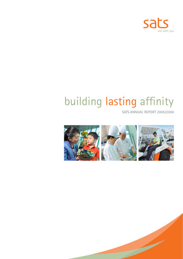Thumbnail SATS Annual Report 2005-2006