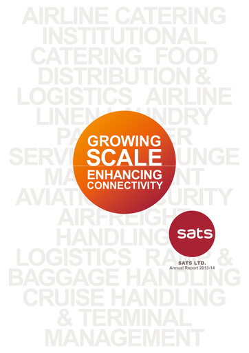 Thumbnail SATS Annual Report 2013-2014