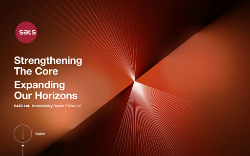 Vorschaubild SATS Nachhaltigkeitsbericht 2022-2023