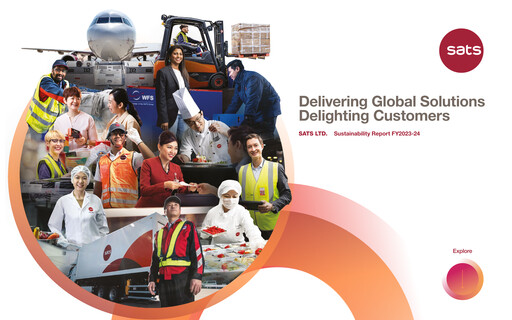 Vorschaubild SATS Nachhaltigkeitsbericht 2023-2024