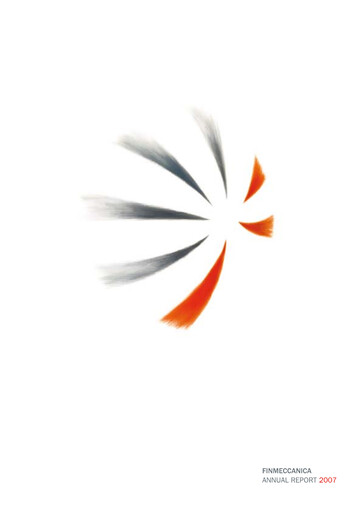 Thumbnail Leonardo Annual Report 2007