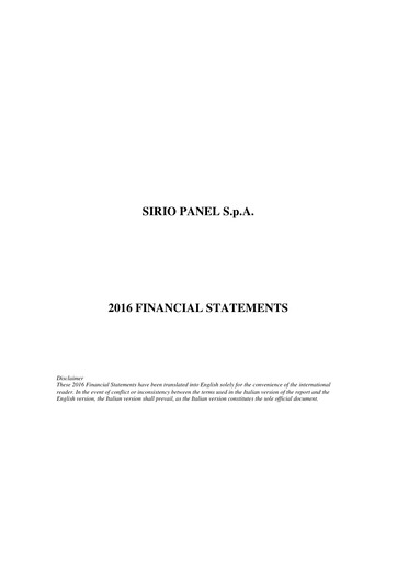 Thumbnail Leonardo Financial Statement 2016