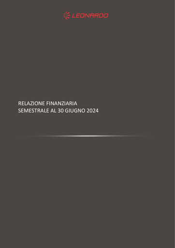 Thumbnail Leonardo Half-year Report 2024-h1