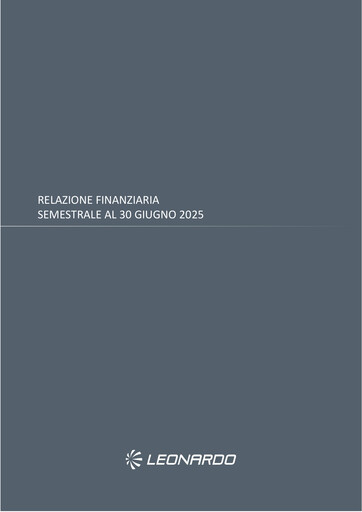 Thumbnail Leonardo Half-year Report 2025-h1