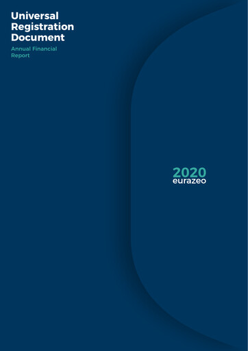 Vorschaubild Eurazeo Jahresbericht 2020