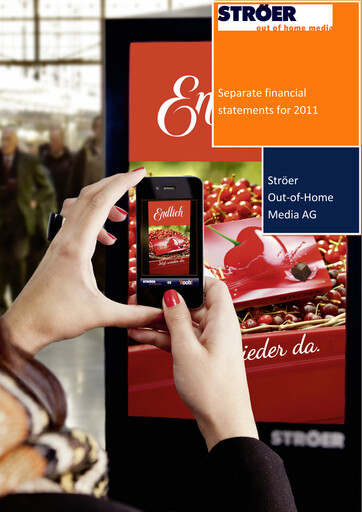 Thumbnail Ströer Financial Statement 2011