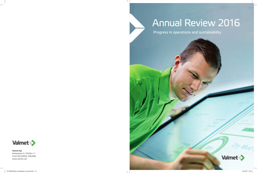 Vorschaubild Valmet
 Jahresbericht 2016