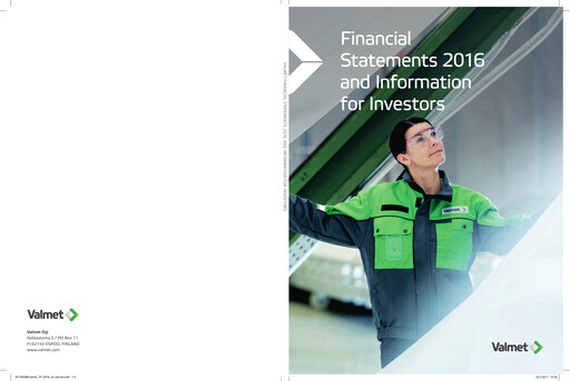 Thumbnail Valmet
 Financial Statement 2016