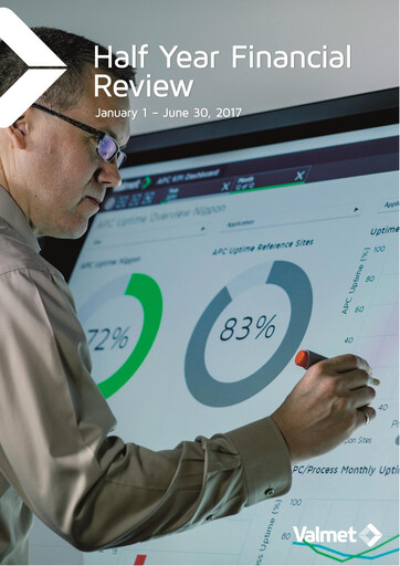 Thumbnail Valmet
 Half-year Report 2017-h1