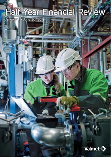 Thumbnail Valmet
 Half-year Report 2019-h1