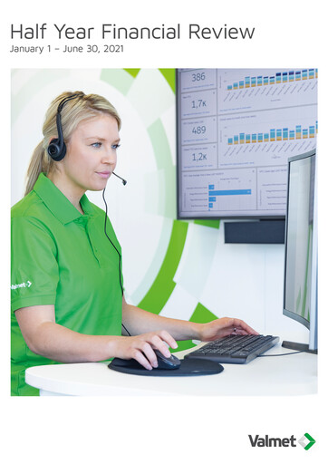 Thumbnail Valmet
 Half-year Report 2021-h1