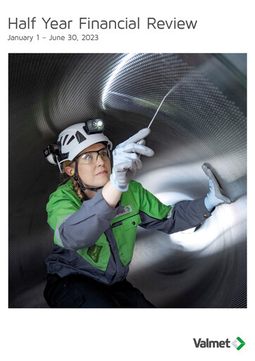 Thumbnail Valmet
 Half-year Report 2023-h1