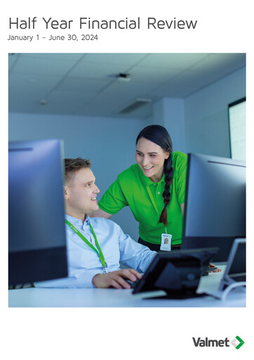 Thumbnail Valmet
 Half-year Report 2024-h1